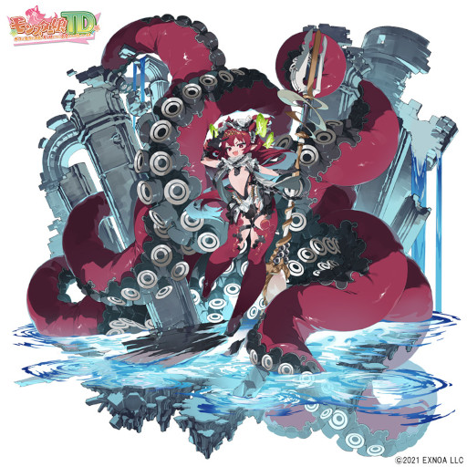 画像ギャラリー No.004のサムネイル画像 / 「モンスター娘TD」,事前登録ガチャの追加報酬が決定。“クラーケン娘 オキュー”も登場