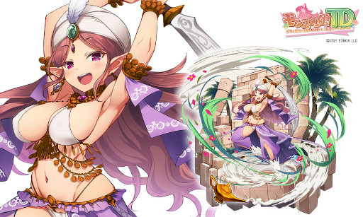 画像ギャラリー No.005のサムネイル画像 / 「モンスター娘TD」，“80万人達成記念ログインボーナス”を開催