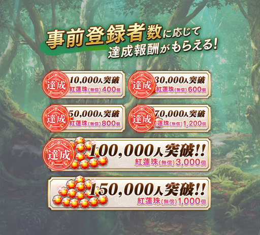画像ギャラリー No.002のサムネイル画像 / 「クリムゾン妖魔大戦」事前登録10万人を突破。15万人突破報酬を公開