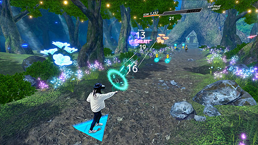 画像ギャラリー No.002のサムネイル画像 / 【PR】VRリズムACT「Blast Beat」の配信がSteamで本日スタート。ファンタジー世界を舞台に迫力ある“番人”達に拳で挑む