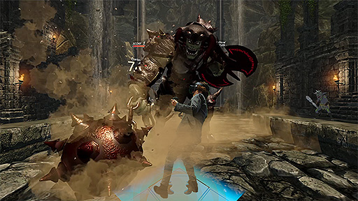 画像ギャラリー No.003のサムネイル画像 / 【PR】VRリズムACT「Blast Beat」の配信がSteamで本日スタート。ファンタジー世界を舞台に迫力ある“番人”達に拳で挑む