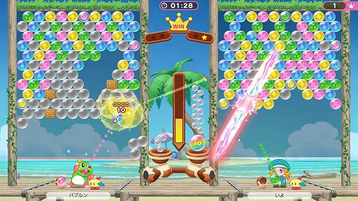 画像ギャラリー No.003のサムネイル画像 / 「パズルボブル エブリバブル!」，DL版が10％オフになるセールがスタート。オフライン対戦大会のエントリー受付も実施中
