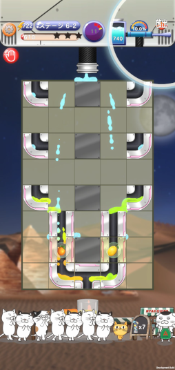 画像ギャラリー No.004のサムネイル画像 / パズルゲーム「猫のジュースパニック」が本日配信開始