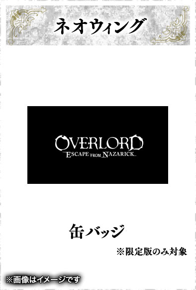 画像ギャラリー No.009のサムネイル画像 / 「OVERLORD: ESCAPE FROM NAZARICK」，店舗別の購入特典が発表に
