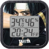 画像ギャラリー No.007のサムネイル画像 / 「KOF」「NEOGEO」とコラボした,「KOF '98」をプレイできる業務用体組成計や歩数計,温湿度計(2種)がタニタから発売