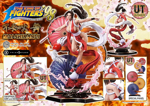 画像ギャラリー No.008のサムネイル画像 / 「THE KING OF FIGHTERS '98」，不知火 舞の1/4スケールスタチューが登場。プライム1スタジオのオンラインストアで予約受付を開始