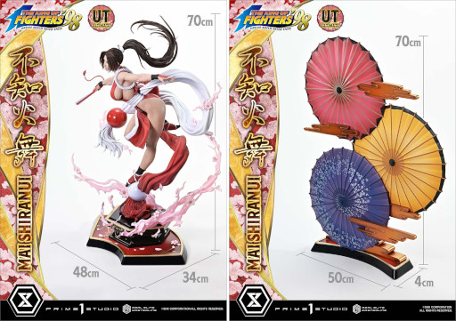 画像ギャラリー No.010のサムネイル画像 / 「THE KING OF FIGHTERS '98」，不知火 舞の1/4スケールスタチューが登場。プライム1スタジオのオンラインストアで予約受付を開始