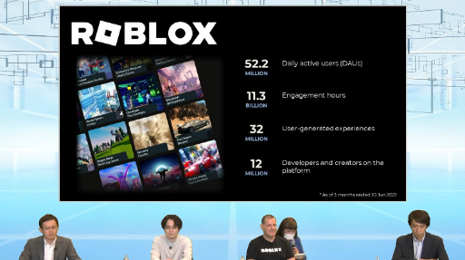 画像ギャラリー No.004のサムネイル画像 / ［TGS2022］基調講演「ゲームは、絶対、とまらない。」レポート。メタバースに取り組む3社が見据える今後の課題，展望とは