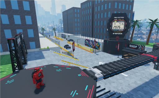 画像ギャラリー No.011のサムネイル画像 / 「Roblox」内に「G-SHOCK」の公式ワールドがオープン。実物と遜色ない腕時計型デジタルアクセサリーや,タフなスケートボード障害物レースを楽しめる