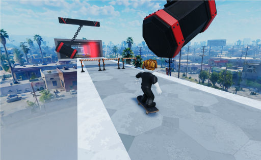 画像ギャラリー No.016のサムネイル画像 / 「Roblox」内に「G-SHOCK」の公式ワールドがオープン。実物と遜色ない腕時計型デジタルアクセサリーや,タフなスケートボード障害物レースを楽しめる
