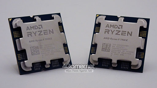 画像ギャラリー No.002のサムネイル画像 / Zen 4世代の新ハイエンドCPU「Ryzen 9 7950X」「Ryzen 9 7900X」の実力をゲームで検証。第12世代Coreを上回れるのか
