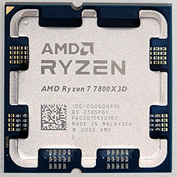 画像ギャラリー No.005のサムネイル画像 / ゲーマー向けCPUの大本命「Ryzen 7 7800X3D」をテスト。Core i9-13900Kを上回るゲーム性能と低消費電力を両立する［レビュー］