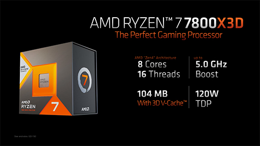 画像ギャラリー No.011のサムネイル画像 / ゲーマー向けCPUの大本命「Ryzen 7 7800X3D」をテスト。Core i9-13900Kを上回るゲーム性能と低消費電力を両立する［レビュー］