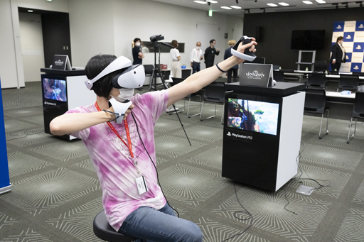 画像ギャラリー No.028のサムネイル画像 / PS VR2体験会レポート。「バイオハザード ヴィレッジ」と「Horizon Call of the Mountain」は,どちらもパワーアップしたVR体験が楽しめる