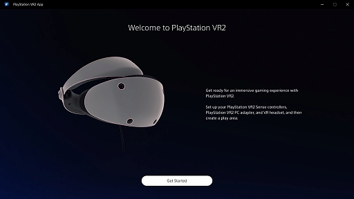 画像ギャラリー No.002のサムネイル画像 / 8月7日発売の「PlayStation VR2 PCアダプター」用ソフトウェア「PlayStation VR2 App」のSteamストアページが公開に