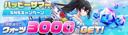 画像ギャラリー No.012のサムネイル画像 / 「アリスフィクション」,水着姿のキャラが登場するハッピーサマーキャンペーンを開催