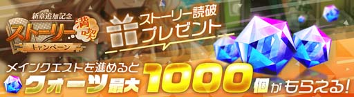 画像ギャラリー No.006のサムネイル画像 / 「アリスフィクション」,“100万DLキャンペーン”開催決定。メインクエスト「Chapter10」追加も