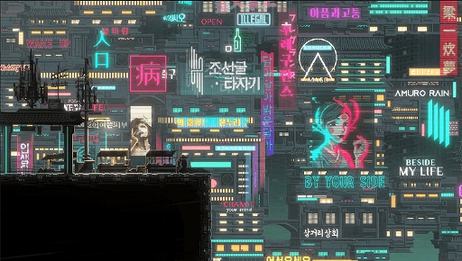 画像ギャラリー No.005のサムネイル画像 / サイバーパンクアクション「SANABI」,β版を配信開始。4つのステージと2種類のボス,マルチエンディングのうち1つのストーリーを実装