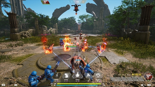 画像ギャラリー No.016のサムネイル画像 / 「Overprime」クローズドβテストレポート。従来のMOBAタイトルのゲーム性に3D TPS要素が組み合わさった新感覚のアクションゲーム