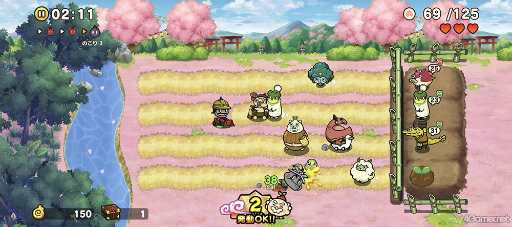 画像ギャラリー No.008のサムネイル画像 / 「にゃんこ大戦争」を生んだポノスの最新作「桃太郎失格」はヘルシィ・野菜タワーディフェンス! オニを満腹昇天させまくったプレイレポをお届け