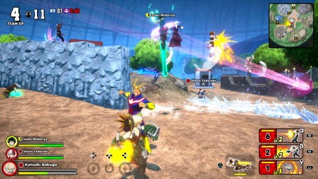 画像ギャラリー No.014のサムネイル画像 / 新作マルチ対戦ゲーム「僕のヒーローアカデミア ULTRA RUMBLE」の開発がスタート。PS4を対象にしたCBTのエントリー受付を開始