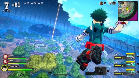 画像ギャラリー No.003のサムネイル画像 / 基本プレイ無料のチーム制バトロワ「僕のヒーローアカデミア ULTRA RUMBLE」，正式サービスを開始。記念PVや初心者指南動画など公開に
