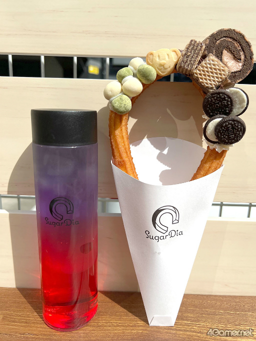画像ギャラリー No.008のサムネイル画像 / coly運営の飲食ブランド1号店 「SugarDia原宿」レポート。食感がくせになるチュロリングや映えるドリンクを堪能！