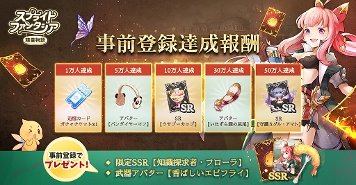 画像ギャラリー No.002のサムネイル画像 / 「スプライトファンタジア -精霊物語-」の世界観が分かる動画が公開に。事前登録受付もスタート