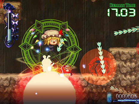 画像ギャラリー No.005のサムネイル画像 / 「Takkoman -Kouzatsu World-」，近日中にSteamでリリース。カオスでスタイリッシュな2D弾幕シューティング