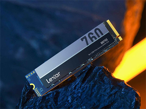 画像ギャラリー No.002のサムネイル画像 / Lexar,PCIe 4.0 x4接続対応でPCやPS5で使えるM.2 SSDを発表