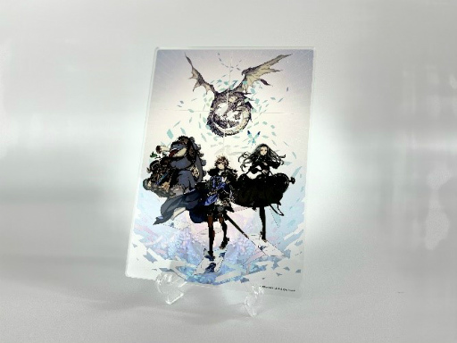 画像ギャラリー No.003のサムネイル画像 / 「Voice of Cards」3作品キービジュアルのアクリルアートボードが登場