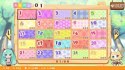 初音ミク つなげるパズル たまごとり