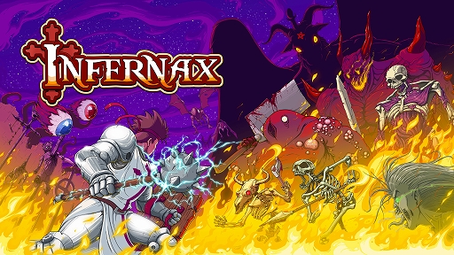 画像ギャラリー No.001のサムネイル画像 / PS4/Switch「Infernax」日本語版が2022年上半期に配信。悪魔や野獣が蔓延る故国を救うために奮闘する,ドット絵で描かれるアクションADV