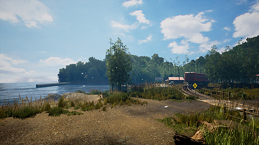画像ギャラリー No.007のサムネイル画像 / 「NOSTALGIC TRAIN」のXbox Series X版，Xbox One版の配信が本日スタート。日本の田園風景を楽しめるウォーキングシミュレータ