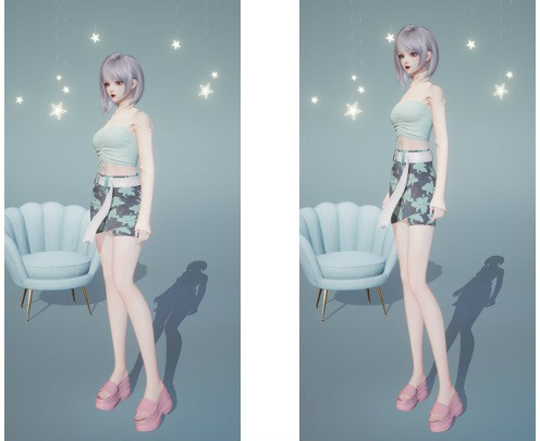 画像ギャラリー No.004のサムネイル画像 / 「きらめきパラダイス」のキャラメイクシステムを先行体験できるプロジェクトが本日スタート。キャラメイクコンテストも同時開催中
