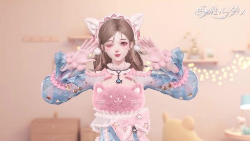 画像ギャラリー No.005のサムネイル画像 / 「きらめきパラダイス」,セットコーデ“猫の足音”のPVを公開