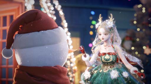 画像ギャラリー No.002のサムネイル画像 / 「きらめきパラダイス」,クリスマス期間限定イベント“雪踏む金鈴”を12月22日から開催