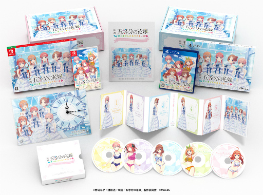 画像ギャラリー No.003のサムネイル画像 / 「映画『五等分の花嫁』 〜君と過ごした五つの思い出〜」限定版パッケージビジュアルを公開