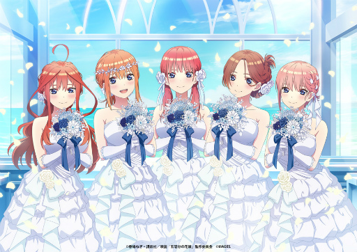 画像ギャラリー No.005のサムネイル画像 / 「映画『五等分の花嫁』 〜君と過ごした五つの思い出〜」限定版パッケージビジュアルを公開