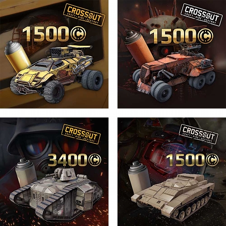 画像ギャラリー No.003のサムネイル画像 / PS5版「CROSSOUT」がリリース。PS Storeで一部商品が最大60％オフになるセールを開催中