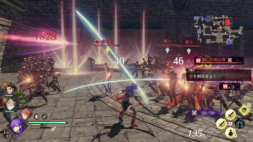 画像ギャラリー No.011のサムネイル画像 / 「ファイアーエムブレム無双 風花雪月」を先行プレイ。無双らしいサクサク感とFEらしいシビアなバトルをプレイヤーの好みで選択可能