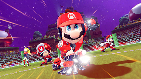 画像ギャラリー No.015のサムネイル画像 / マリオ達が活躍する格闘サッカー「マリオストライカーズ バトルリーグ」が6月10日に発売