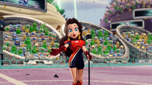 画像ギャラリー No.008のサムネイル画像 / 「マリオストライカーズ バトルリーグ」に,ポリーンとディディーコングが登場。無料アップデート第2弾は2022年9月中に配信へ
