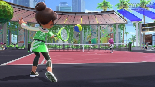 画像ギャラリー No.004のサムネイル画像 / 「Nintendo Switch Sports」先行体験レポート。任天堂のWii Sportsシリーズ最新作は，Joy-Conならではの直感操作と遊びやすさが魅力