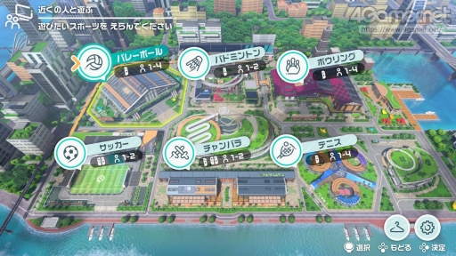 画像ギャラリー No.009のサムネイル画像 / 「Nintendo Switch Sports」先行体験レポート。任天堂のWii Sportsシリーズ最新作は，Joy-Conならではの直感操作と遊びやすさが魅力