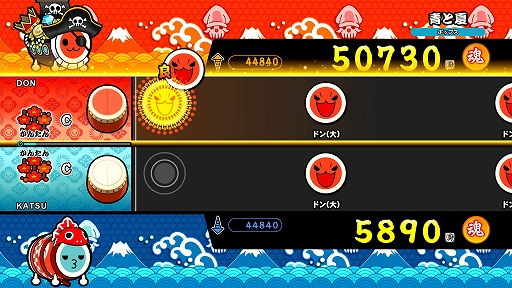 画像ギャラリー No.019のサムネイル画像 / 「太鼓の達人 ドンダフルフェスティバル」,ストーリー第1話と新モードに登場する“ミッション”の情報が公開に