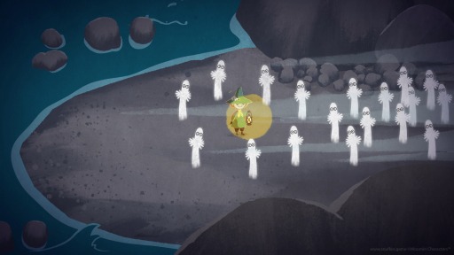 画像ギャラリー No.012のサムネイル画像 / ［TGS2022］「スナフキン：ムーミン谷のメロディ」試遊レポート。ほのぼのだけじゃない，やり応えのあるムーミン世界の音楽アドベンチャー