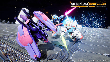 画像ギャラリー No.006のサムネイル画像 / 「SDガンダム バトルアライアンス」はSwitchのほかPCとPS5，Xbox Series X，PS4，Xbox Oneでも2022年に登場