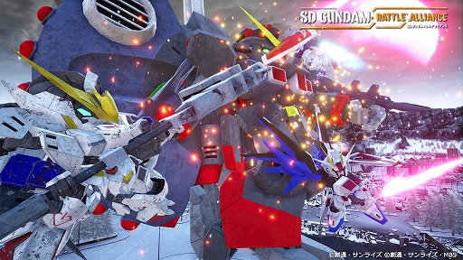 画像ギャラリー No.007のサムネイル画像 / 「SDガンダム バトルアライアンス」,参戦機体やキャラクター情報,PV第1弾などが公開に