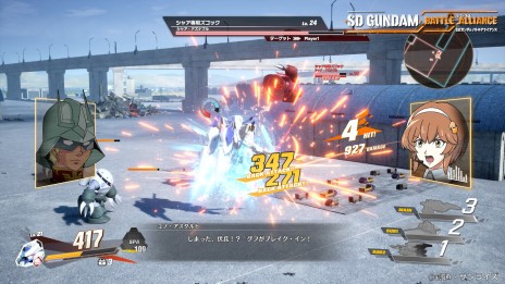 画像ギャラリー No.022のサムネイル画像 / 「SDガンダム バトルアライアンス」，チェインブレイカーやバランサーゲージなどのゲームシステムが明らかに